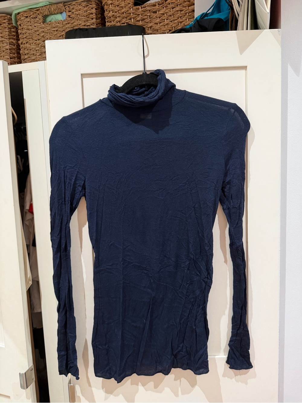 intimissimi Navy Blue Men's Turtleneck Sweater